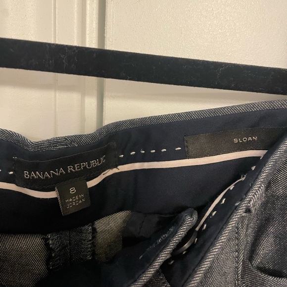 Banana Republic Dark Gray Sloan Slacks - Picture 3 of 3